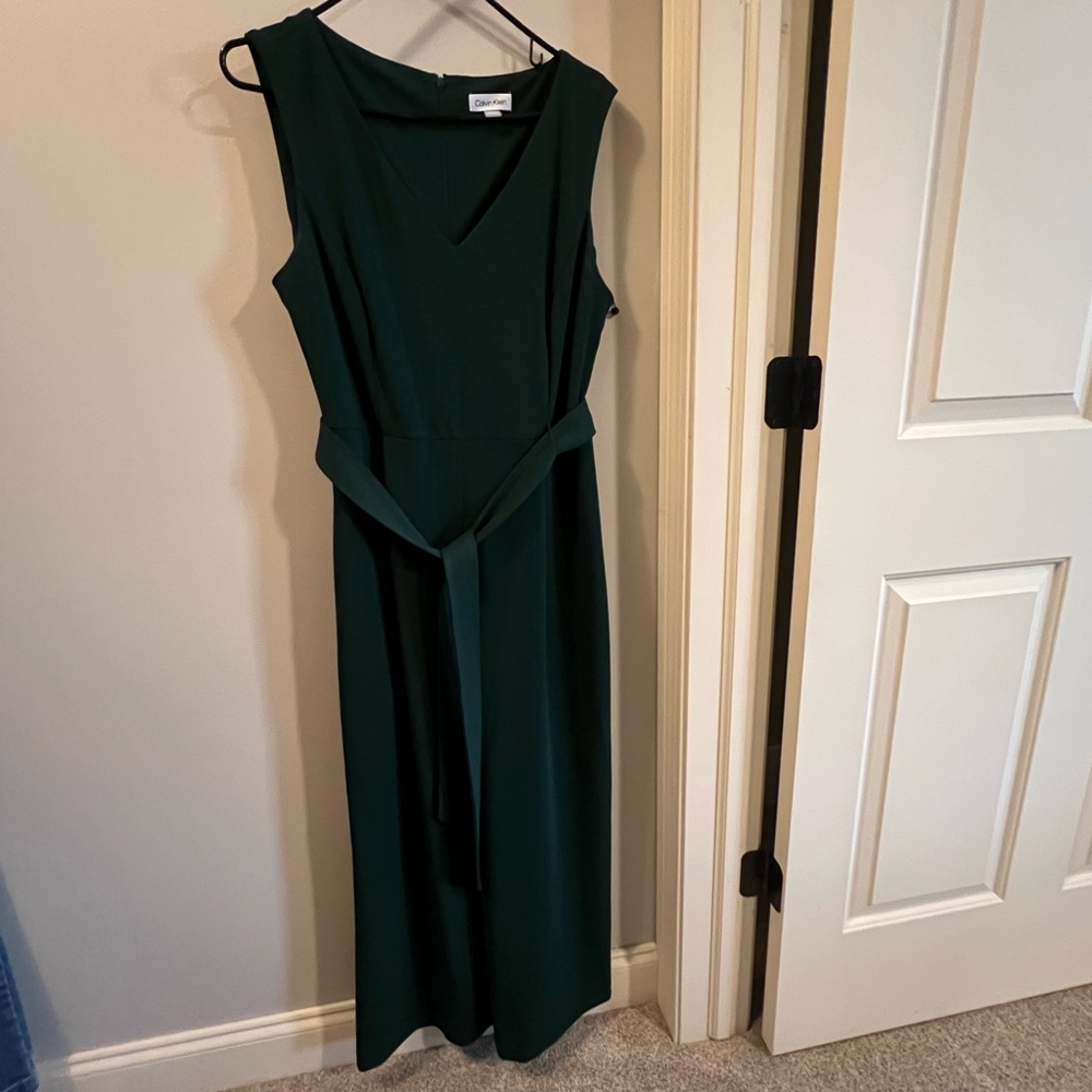 Calvin Klein Green Jumpsuit